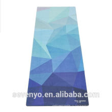 мода ЭКО-дружественных градиент цвета прохладный шаблон печать цветок йога коврик полотенце УТ-008